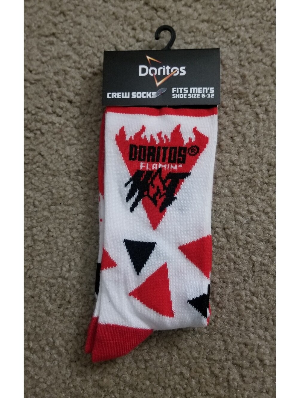 Doritos Flamin' Hot Men's Crew Socks